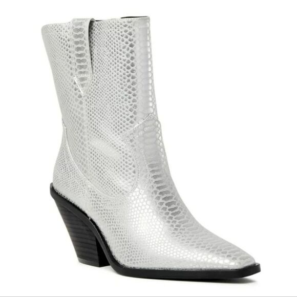 BRAND NEW SCOOP NYC WOMEN'S WESTERN MID -CALF HEELED BOOTIES - Picture 12 of 12